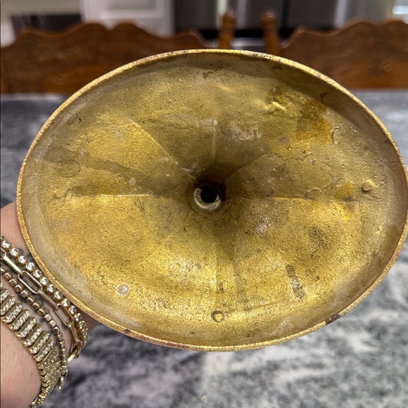 Vintage Brass Candle Stick Holders - Picture 6 of 9